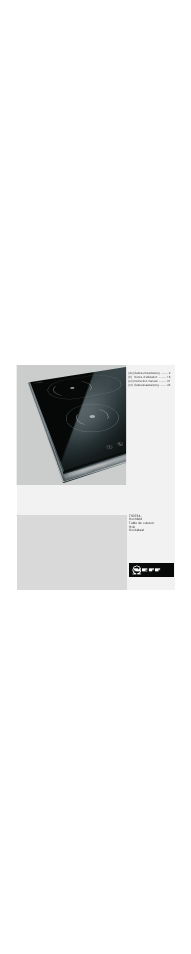 Neff T83T84N2MC User Manual | 60 pages