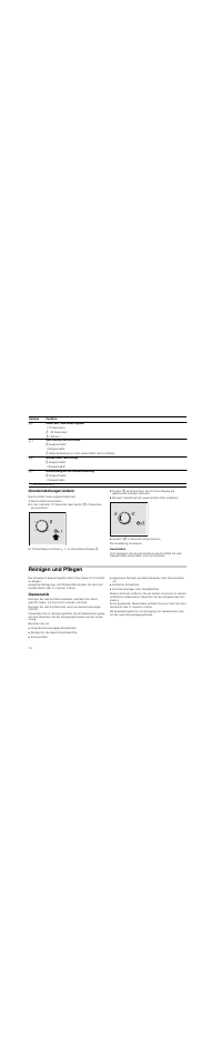Grundeinstellungen ändern, Das kochfeld einschalten, Symbol 33 4 sekunden lang berühren | Ausschalten, Reinigen und pflegen, Glaskeramik | Neff T93T42N2MK User Manual | Page 10 / 52