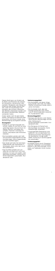 Brandgefahr, Verbrennungsgefahr, Stromschlaggefahr | Verletzungsgefahr | Neff T13D20N1 User Manual | Page 3 / 36