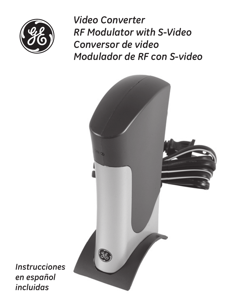 GE 83299 GE Video Converter FR Modulator with S-Video User Manual | 24 pages