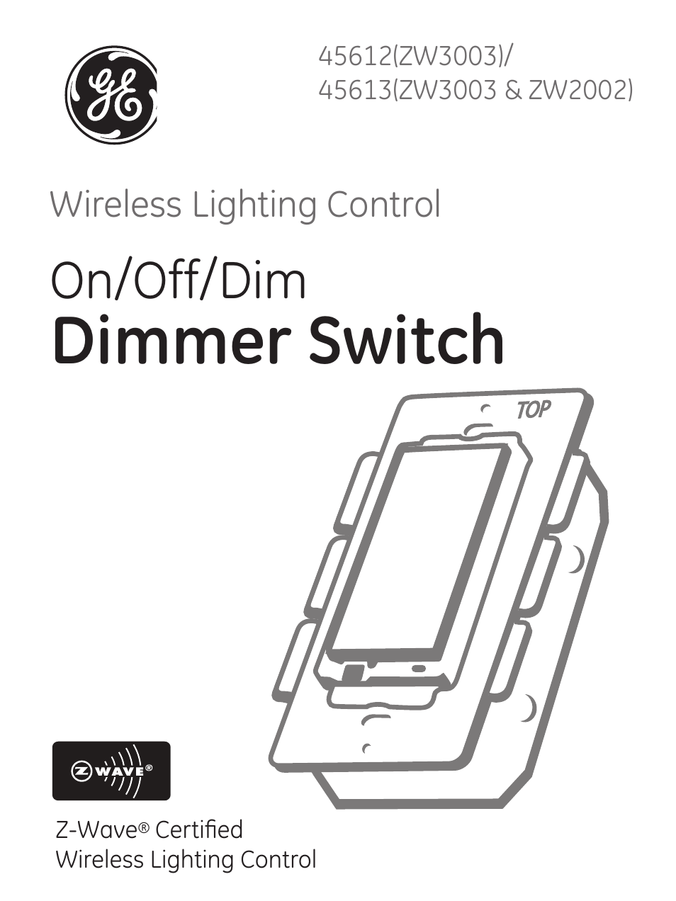 GE 45613 GE Z-Wave 3-Way Dimmer Kit with Terminals User Manual | 24 pages