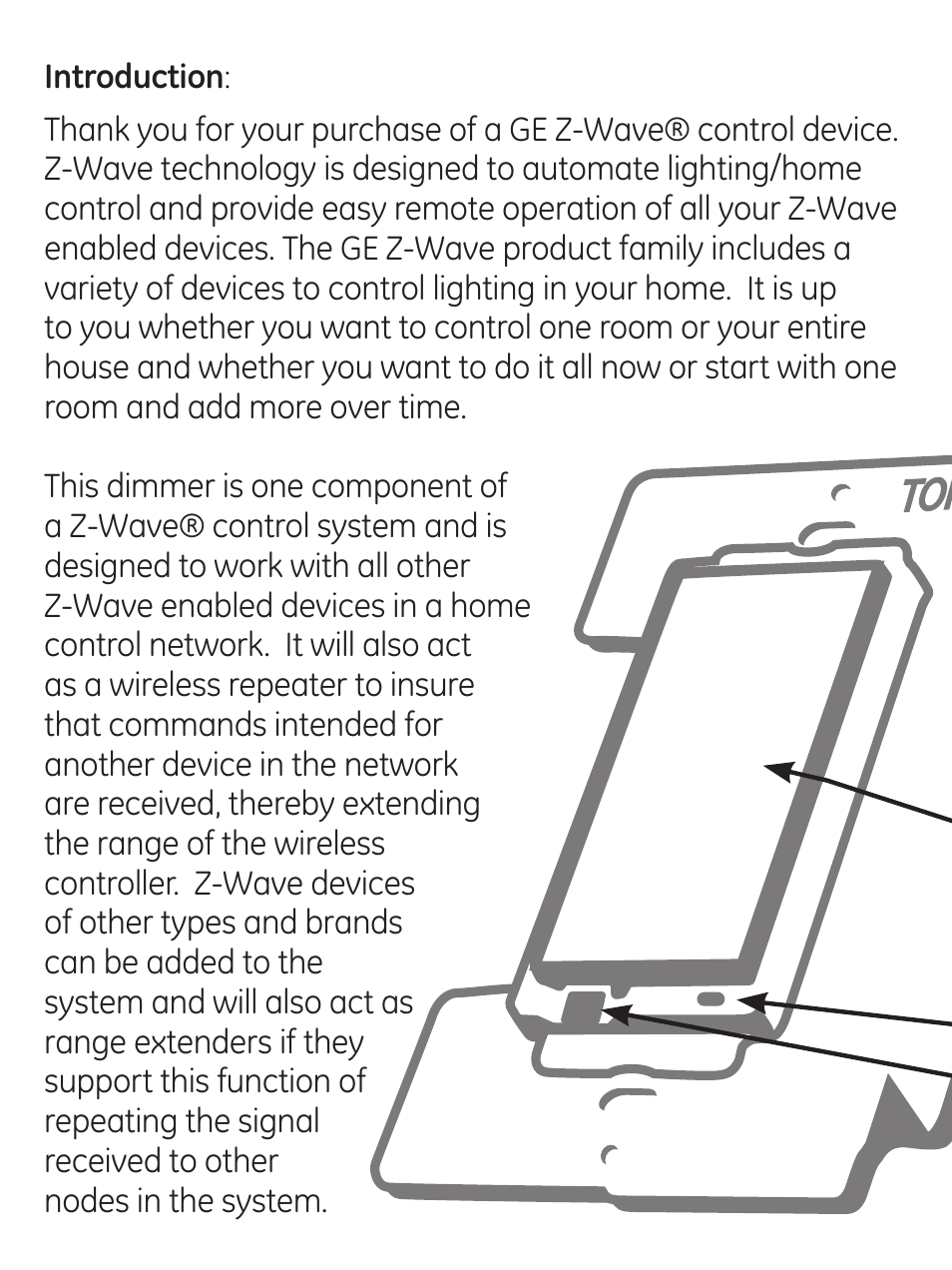 GE 45613 GE Z-Wave 3-Way Dimmer Kit with Terminals User Manual | Page 2 / 24