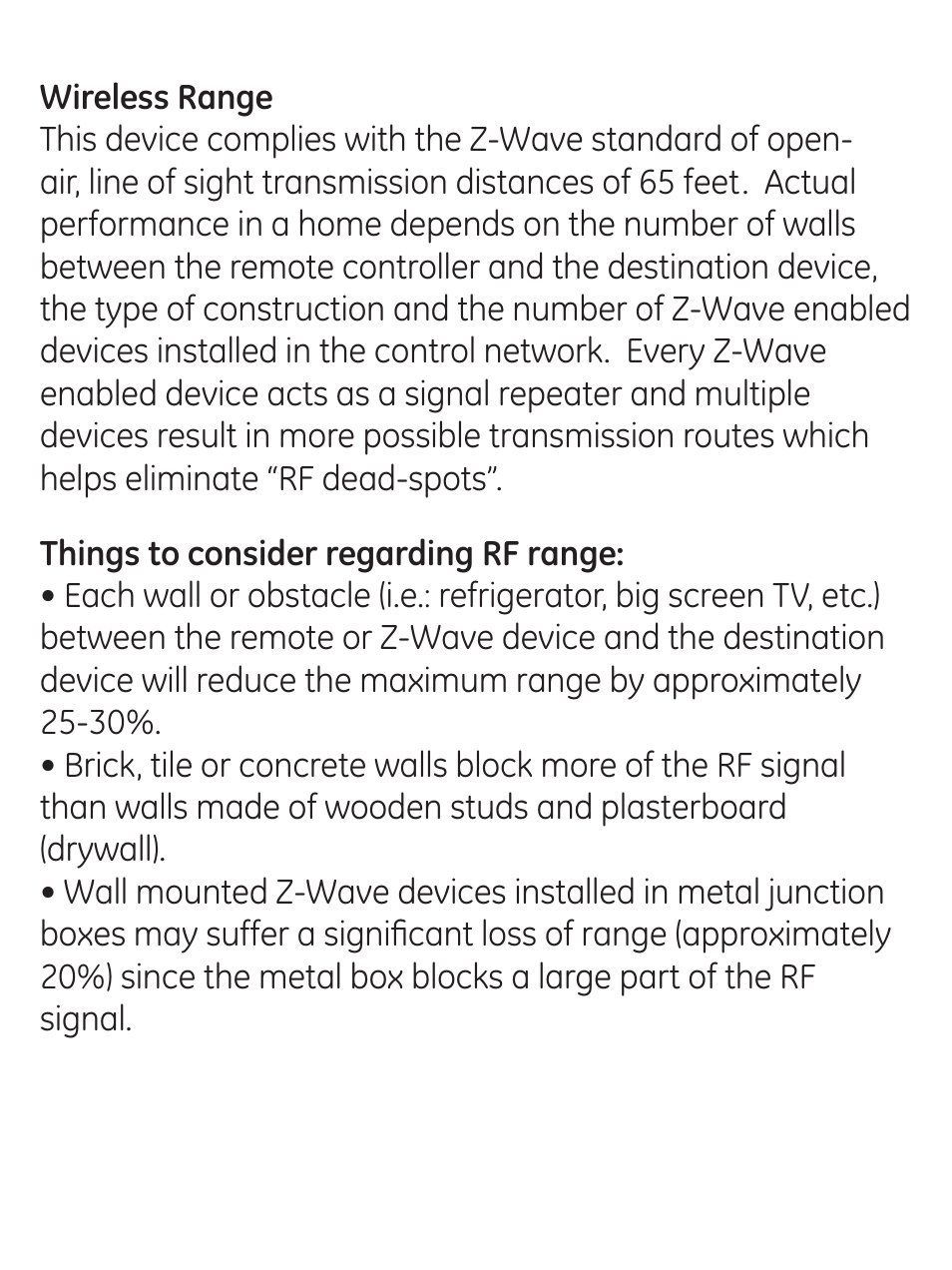 GE 45613 GE Z-Wave 3-Way Dimmer Kit with Terminals User Manual | Page 5 / 24