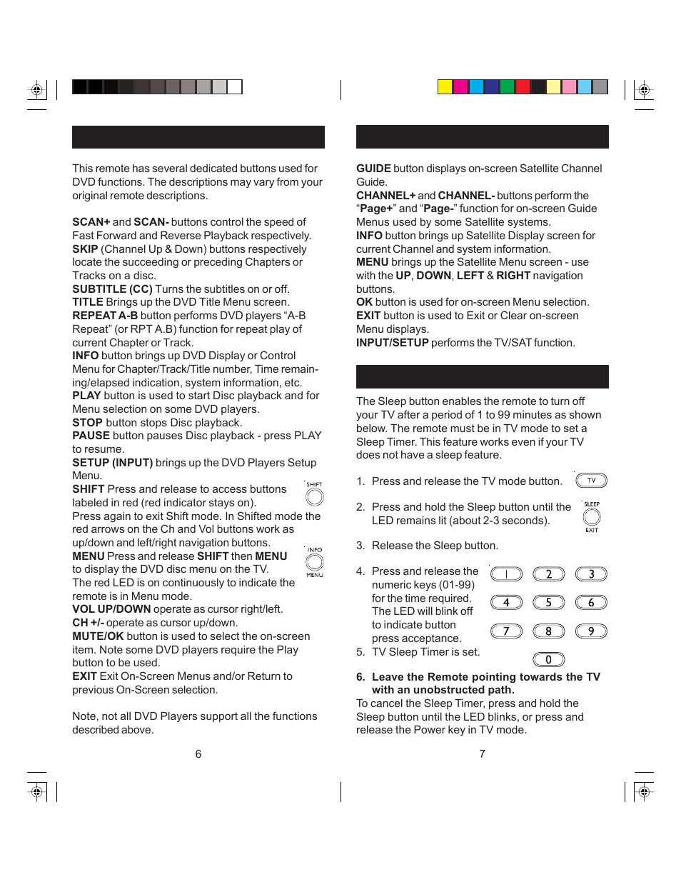 GE 24977 GE Universal Remote User Manual | Page 4 / 9