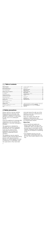 Neff T15T82X0 User Manual | Page 22 / 44