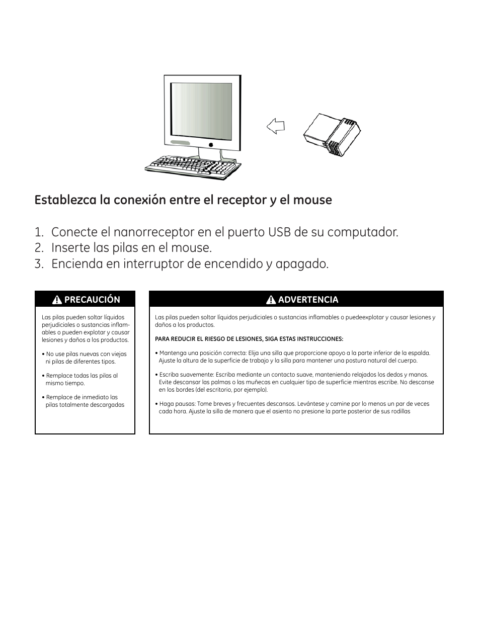GE 99906 GE Wireless Mini Color Choice Mouse User Manual | Page 11 / 14