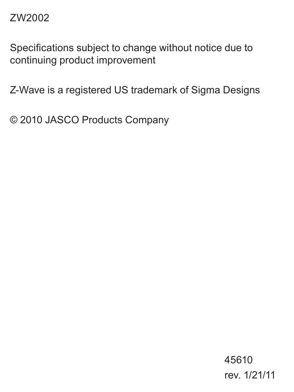 GE 45610WB GE Z-Wave Add On Auxiliary Switch User Manual | Page 16 / 16