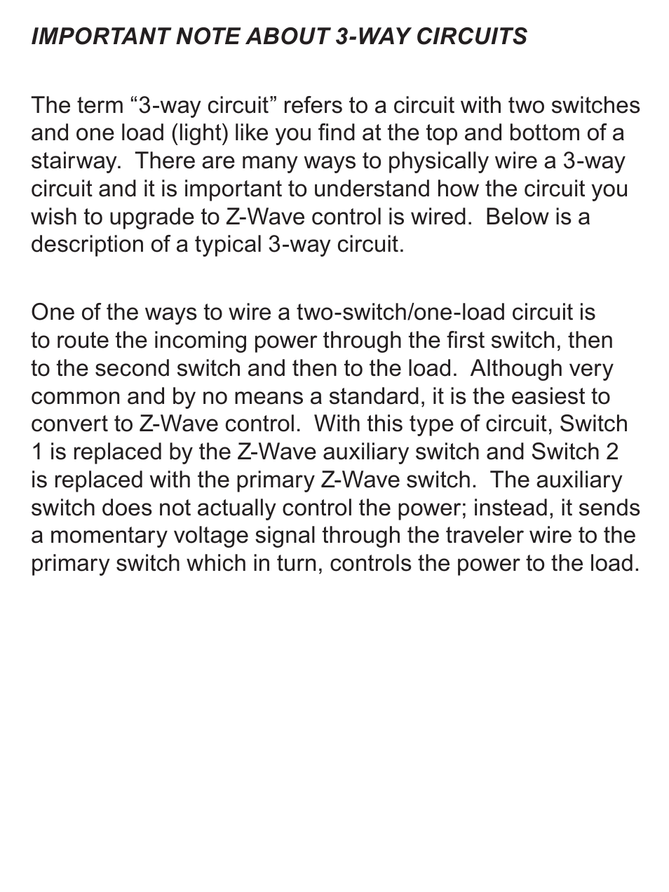 GE 45610WB GE Z-Wave Add On Auxiliary Switch User Manual | Page 5 / 16