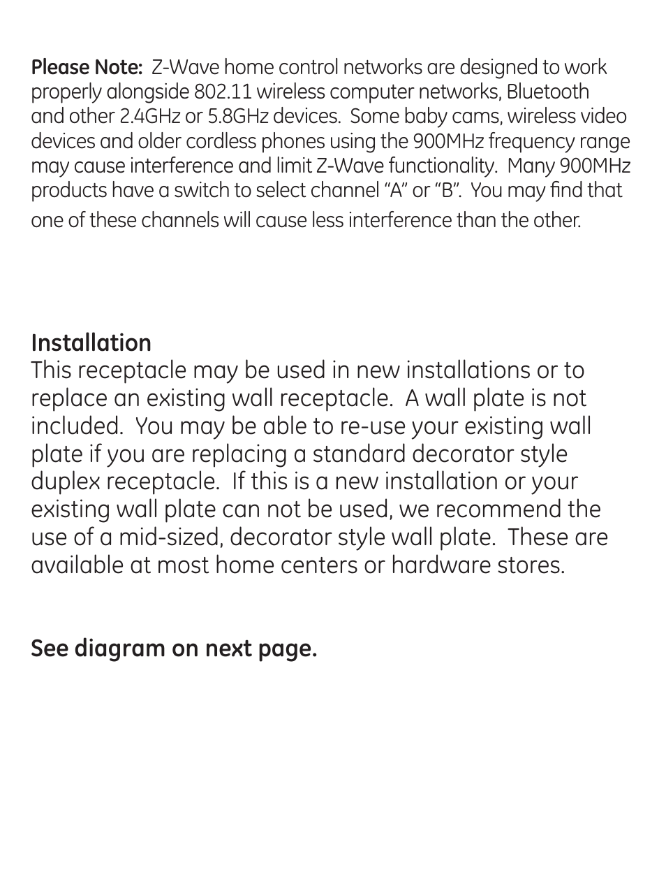 GE 45605 GE Z-Wave Duplex Receptacle User Manual | Page 9 / 20