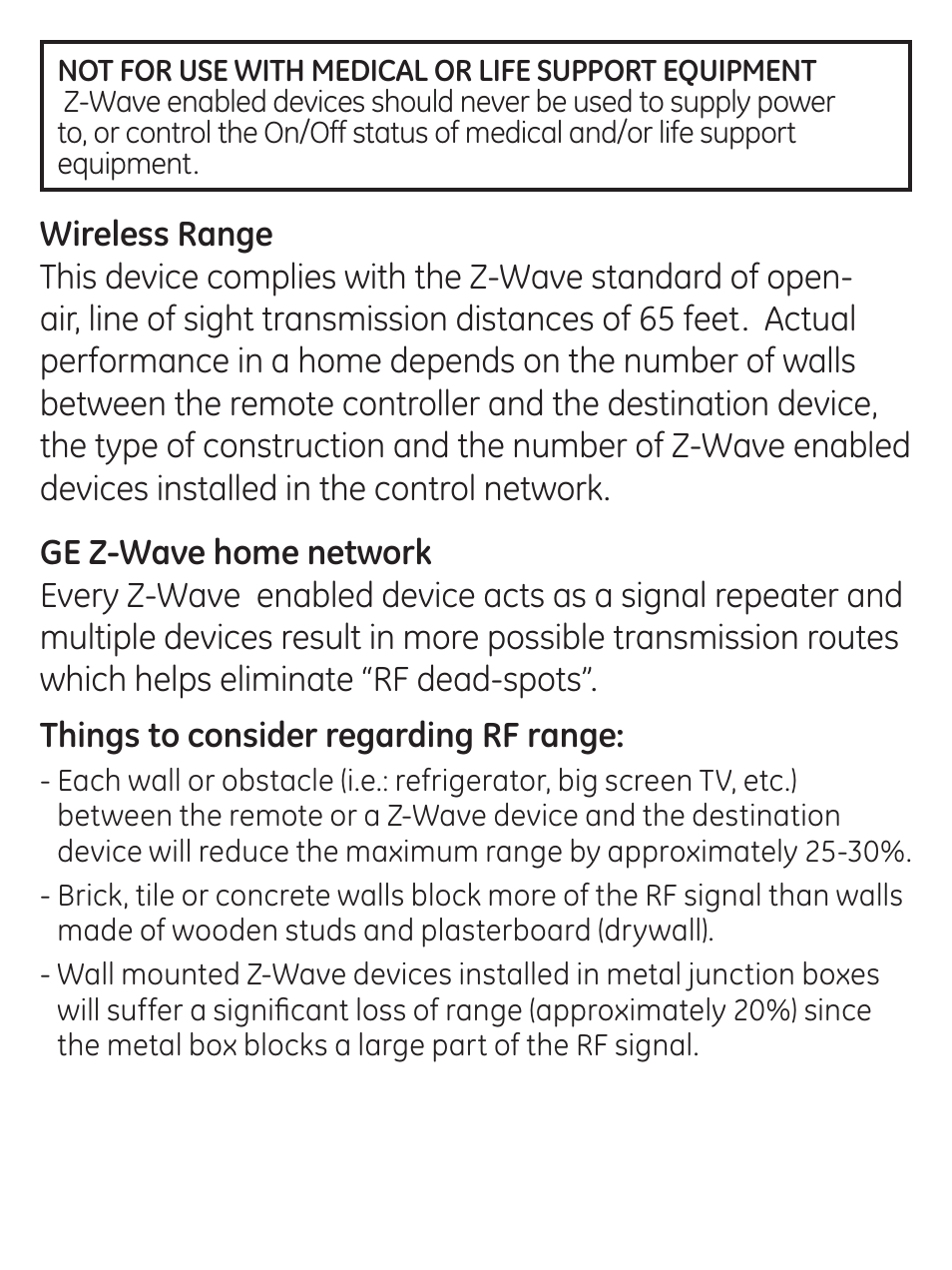 GE 45604 GE Z-Wave Outdoor Module User Manual | Page 5 / 14