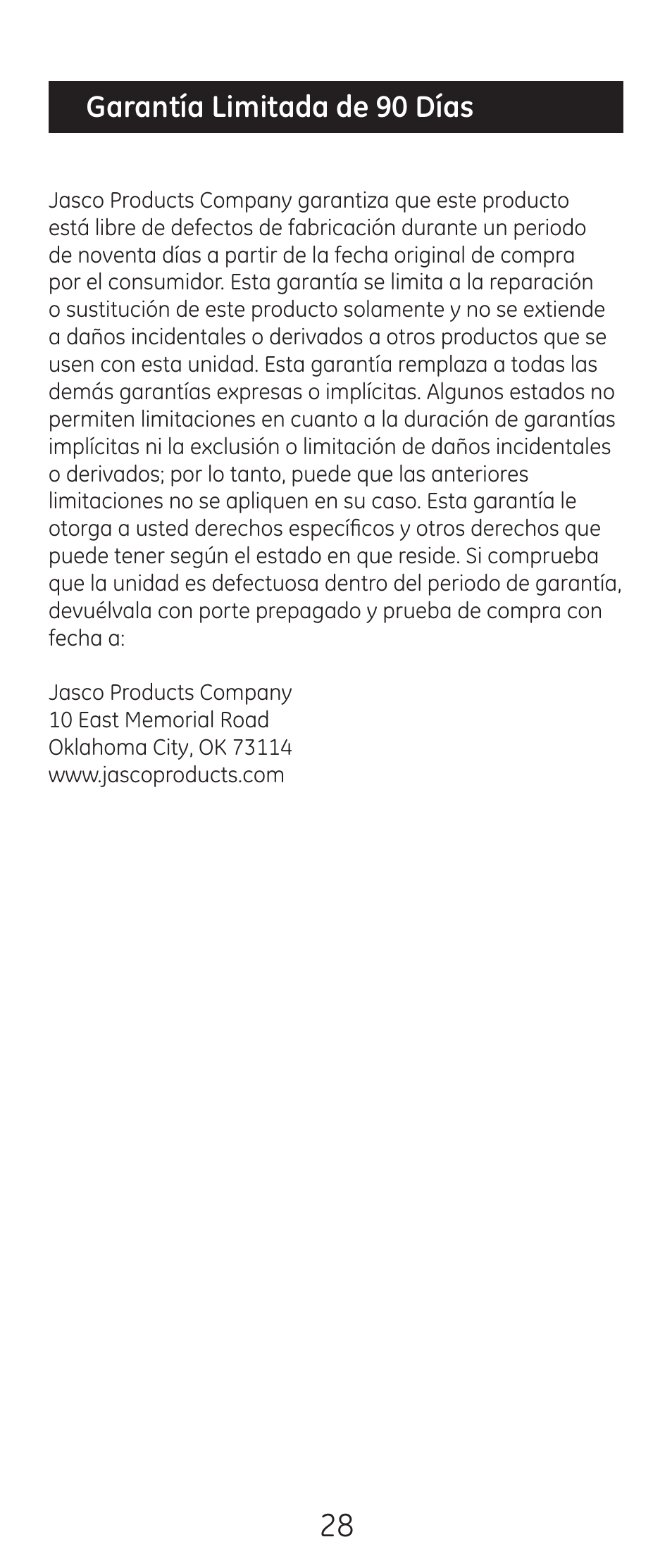 GE 24993-v2 GE Universal Remote Control User Manual | Page 28 / 44