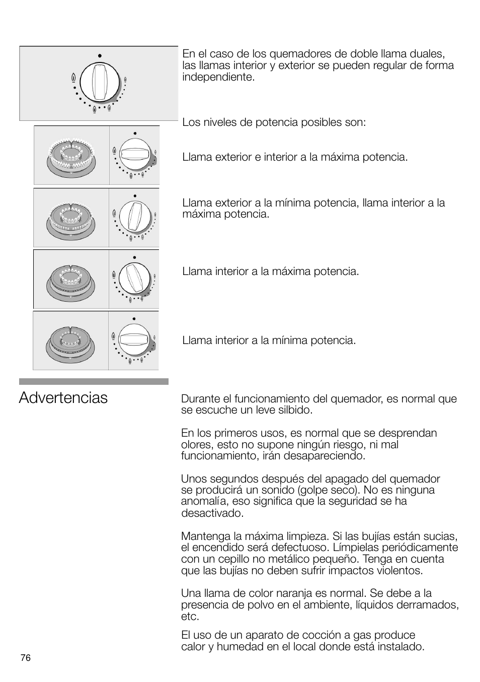 Advertencias | Neff T66S66N0 User Manual | Page 77 / 103