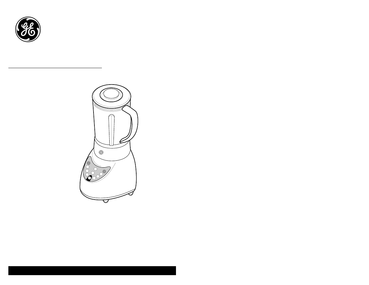 GE 168944 User Manual | 5 pages