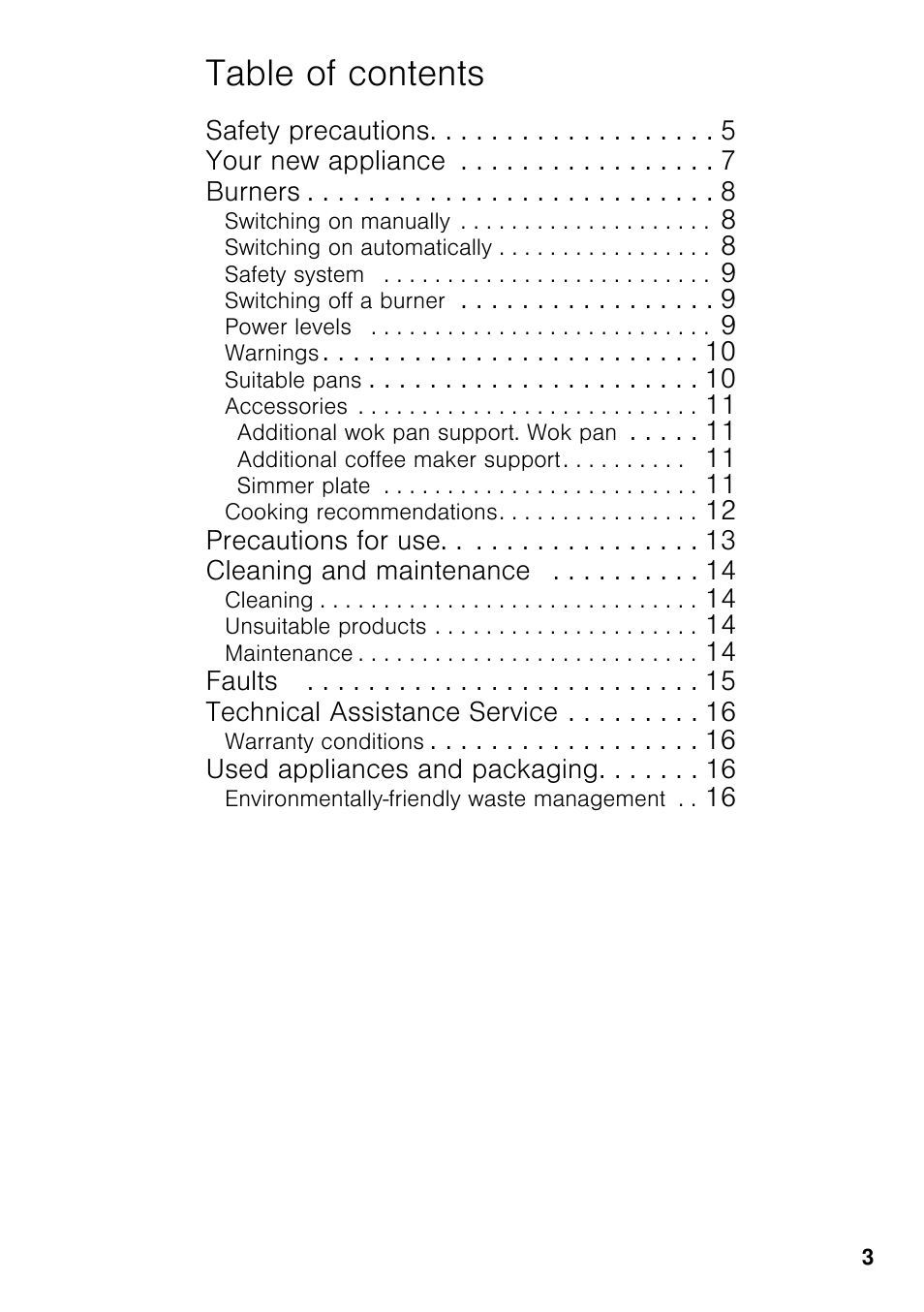 Neff T22S36N0 User Manual | Page 2 / 57