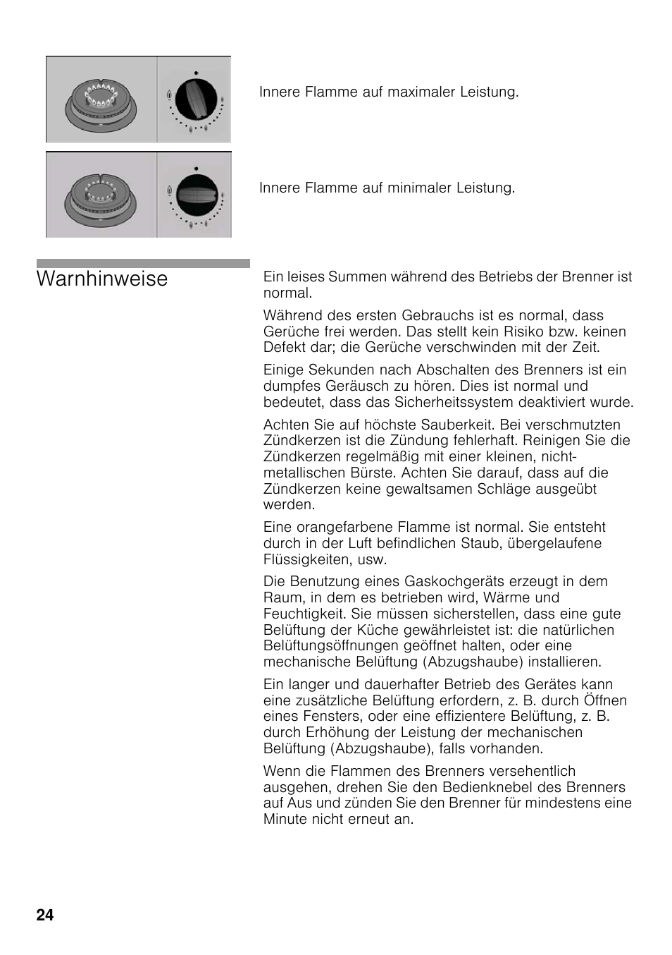 Warnhinweise | Neff T22S36N0 User Manual | Page 23 / 57