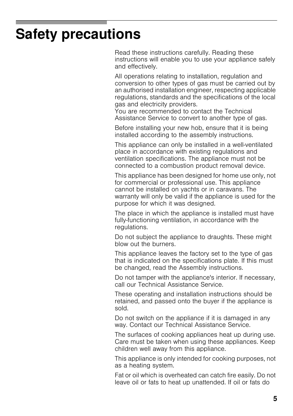 Safety precautions | Neff T22S36N0 User Manual | Page 4 / 57