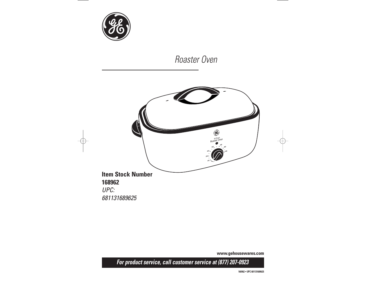 GE 168962 User Manual | 13 pages