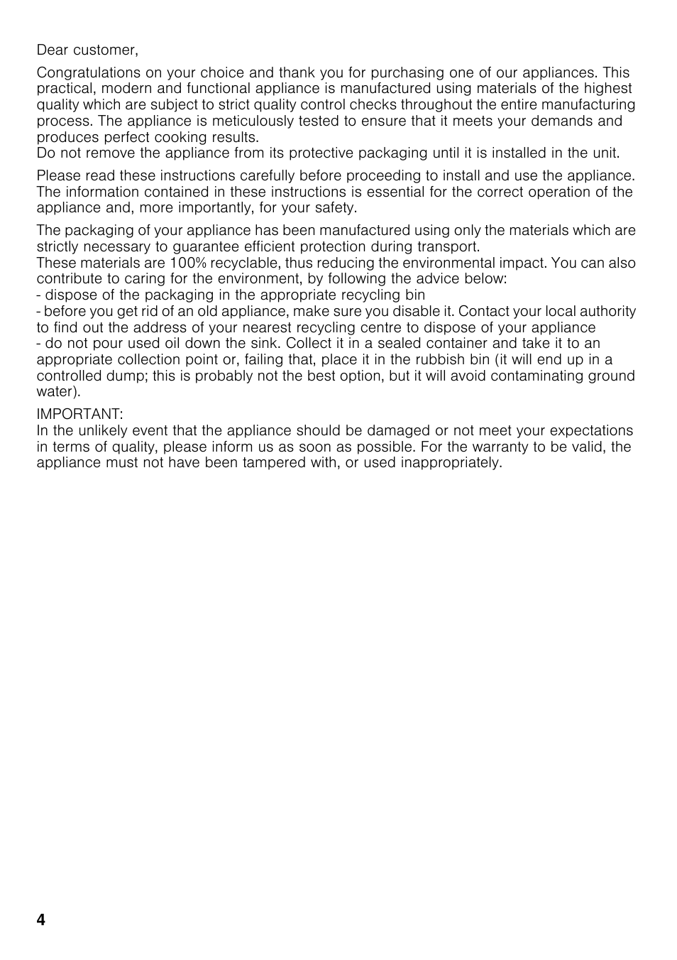 Neff T23R46N0 User Manual | Page 3 / 60