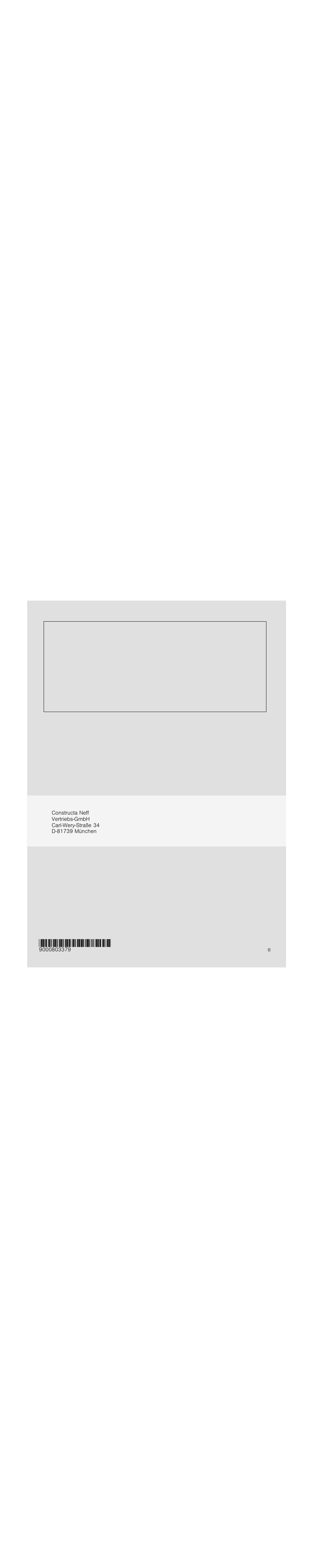 Neff T23R46N0  EU User Manual | Page 35 / 35