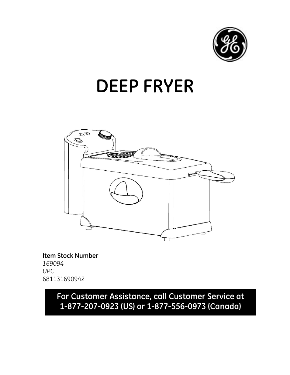 GE 169094 User Manual | 8 pages