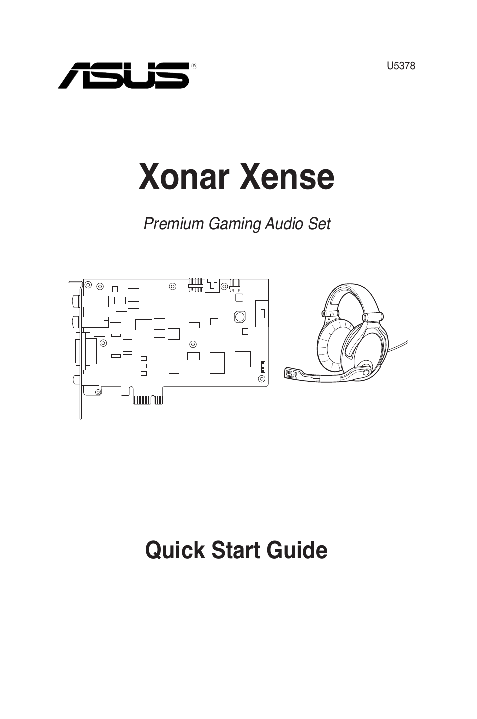 Asus Xonar Xense User Manual | 70 pages