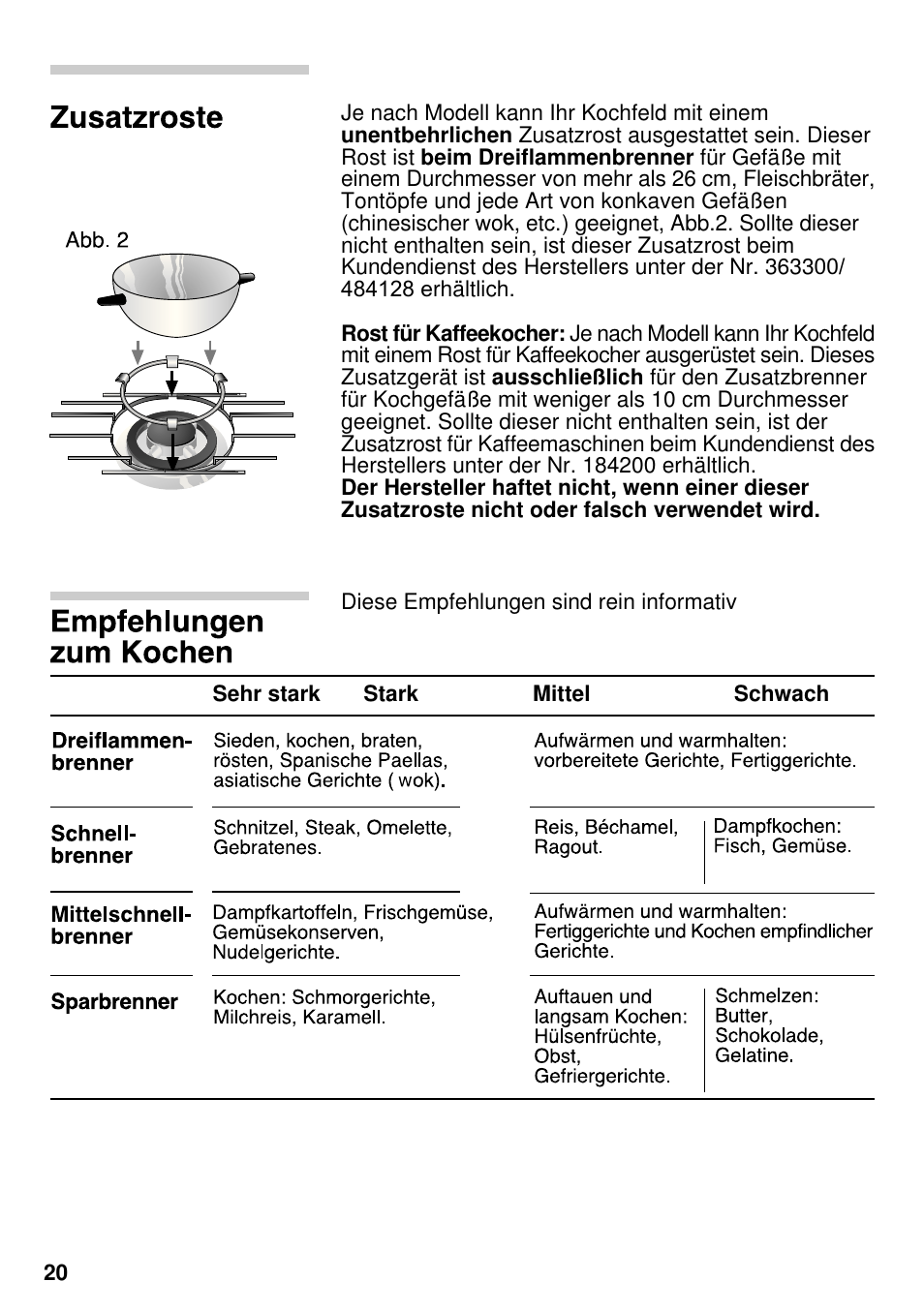 Neff M3126N1  EU User Manual | Page 21 / 98