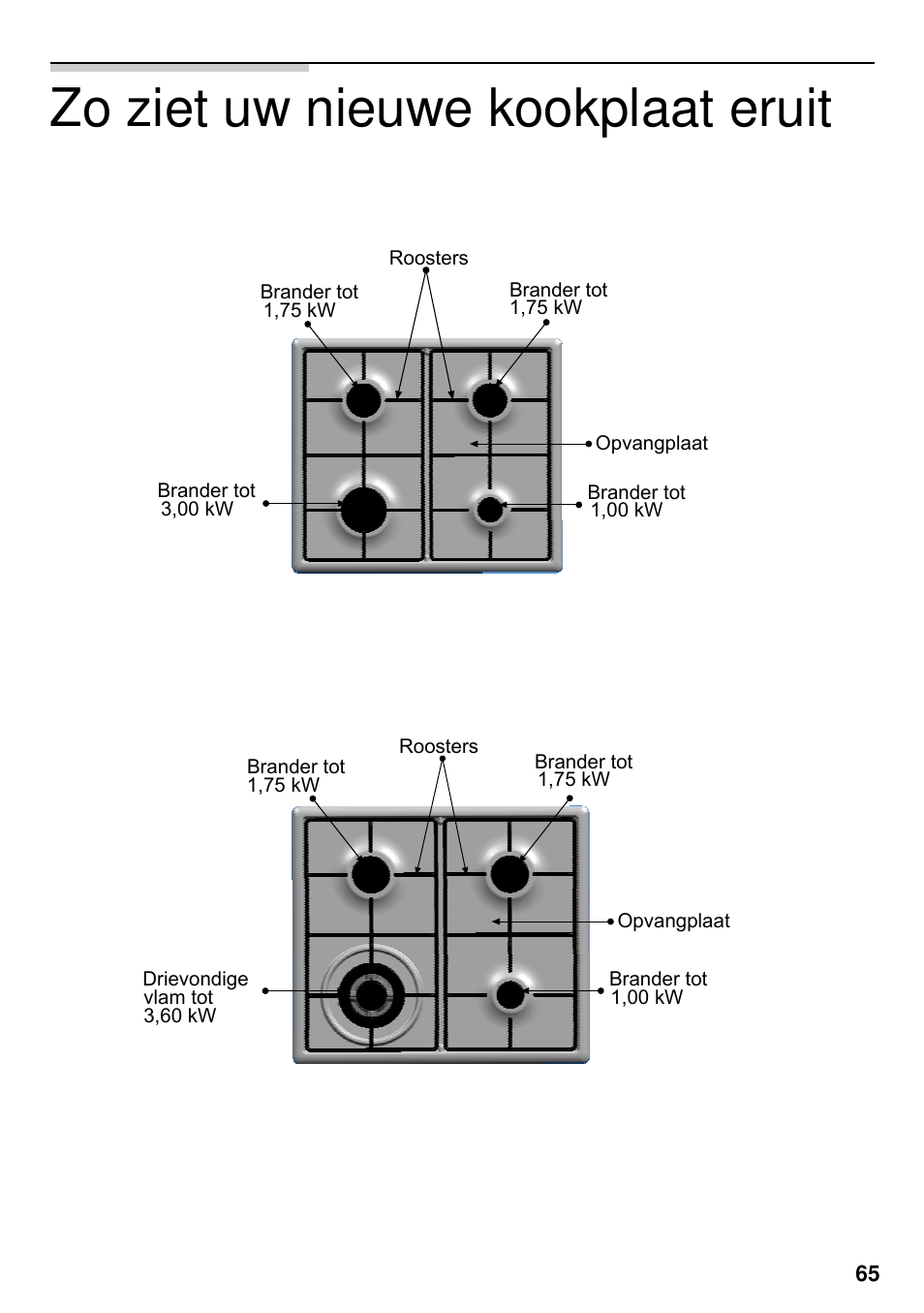 Zo ziet uw nieuwe kookplaat eruit | Neff M3126N1  EU User Manual | Page 66 / 98