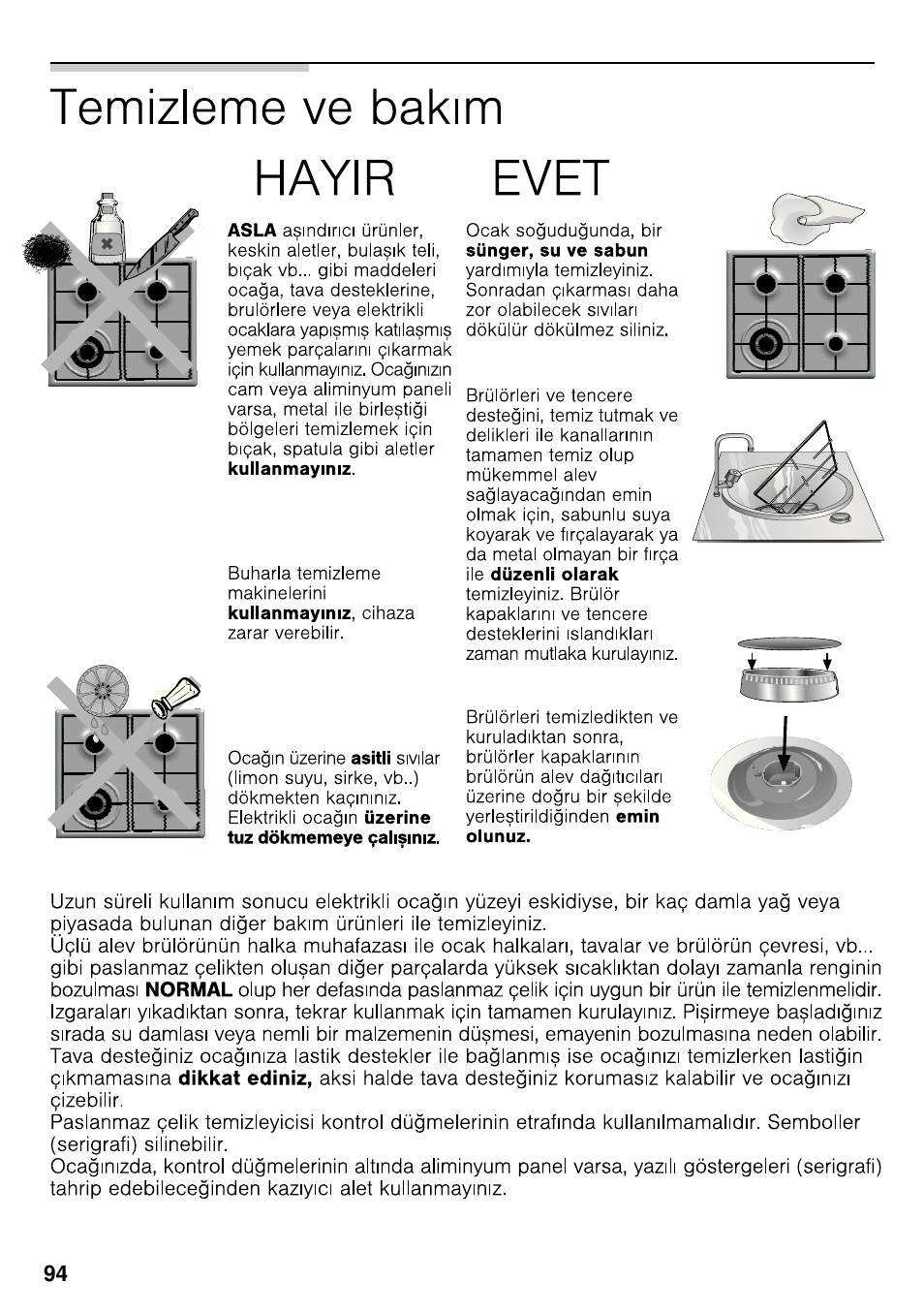 Neff M3126N1  EU User Manual | Page 95 / 98