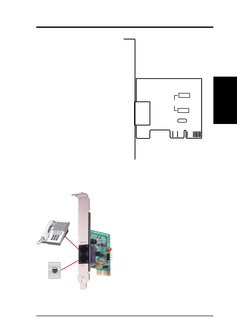 Appendix, 1 modem riser, 3 hardware installation procedure | 1 56k software modem, 2 primary/seconday mr, Layout of primary mr | Asus CUC2000-M User Manual | Page 107 / 124