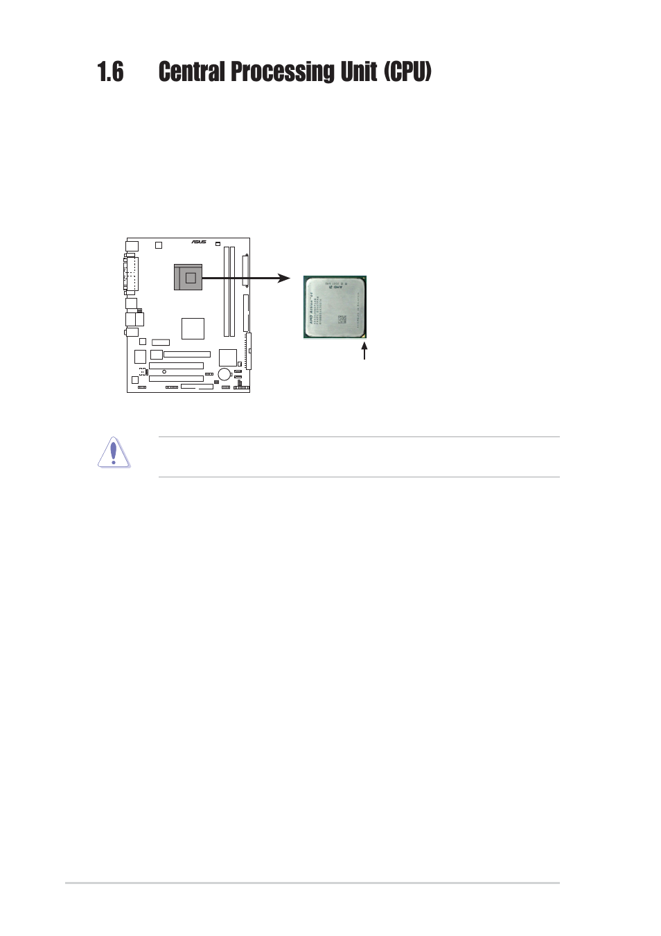 6 central processing unit (cpu), 1 overview | Asus K8S-MX User Manual | Page 18 / 72