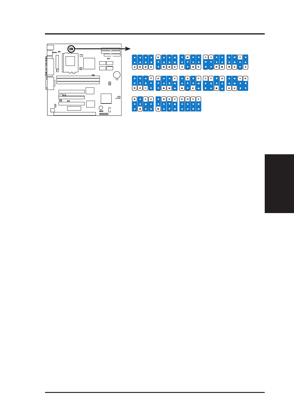 Iii. hardware setup, Motherboard settings iii. h/w setup | Asus P5-99VM User Manual | Page 19 / 96