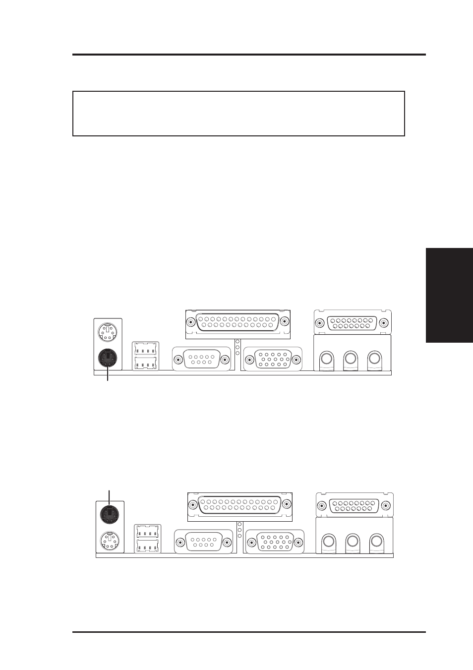 Iii. hardware setup, External connectors | Asus P5-99VM User Manual | Page 25 / 96