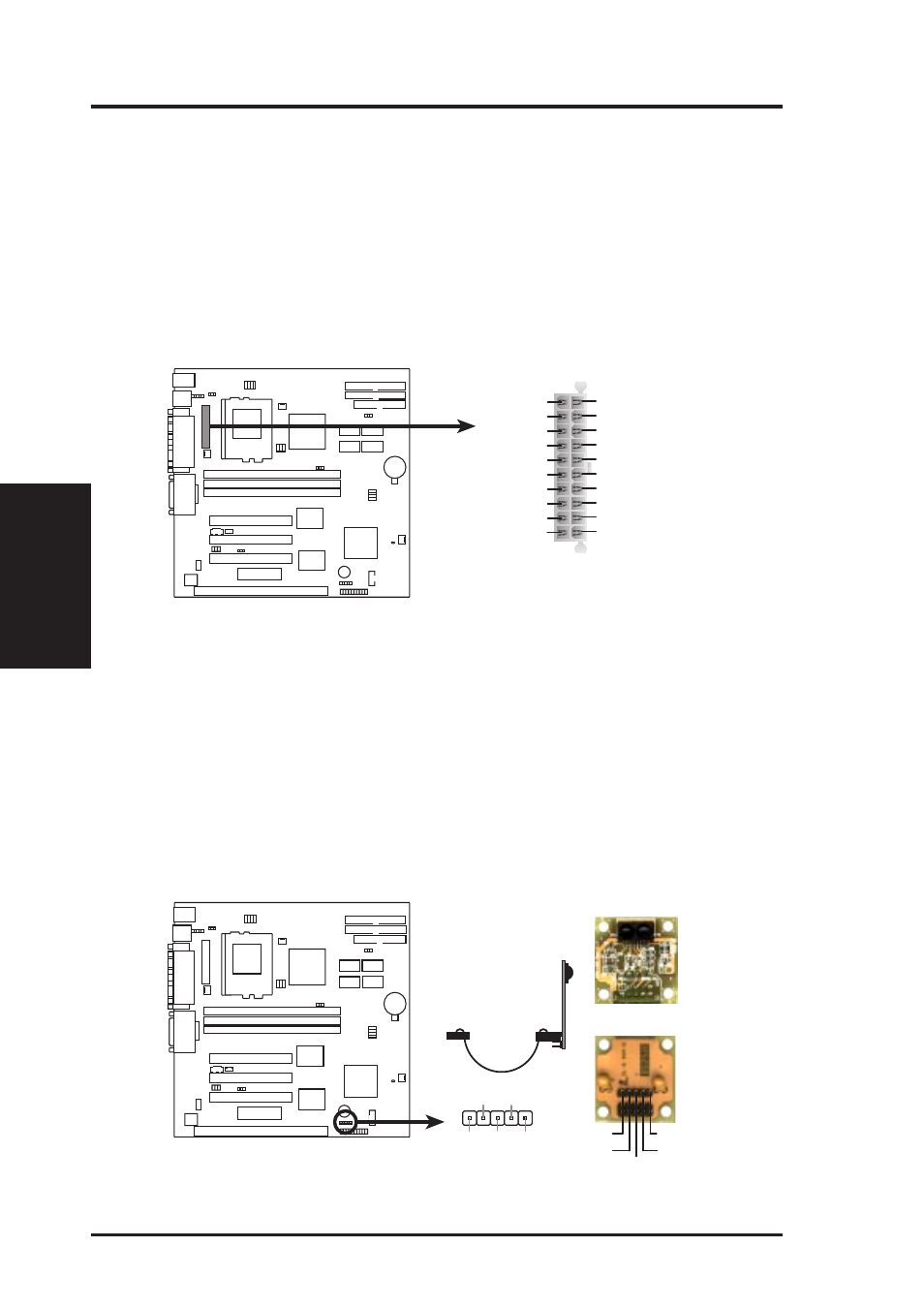 Iii. hardware setup, Connectors iii. h/w setup, P5-99vm infrared module connector | P5-99vm atx power connector | Asus P5-99VM User Manual | Page 30 / 96