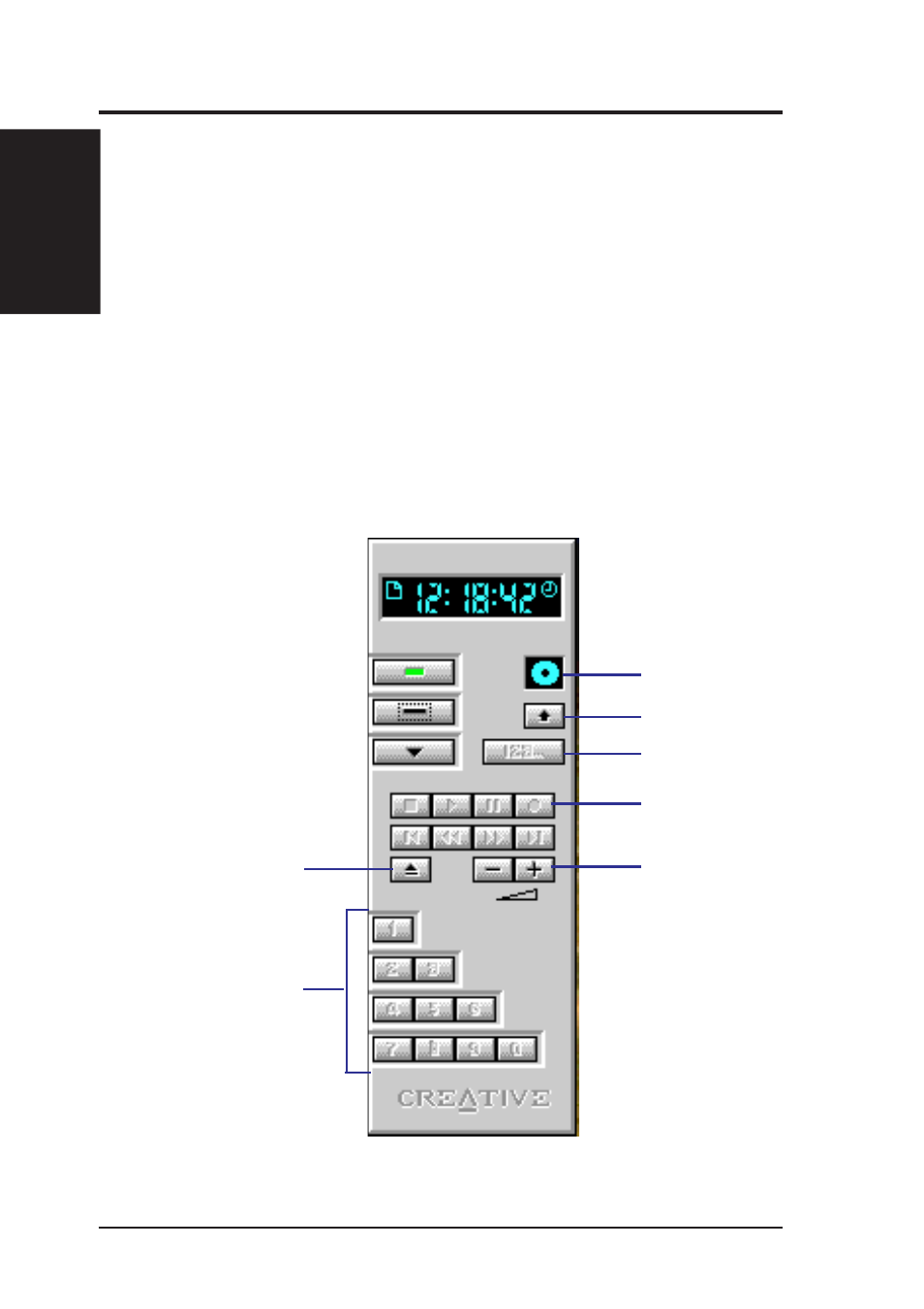 Vi. software reference, Creative remote | Asus P5-99VM User Manual | Page 82 / 96