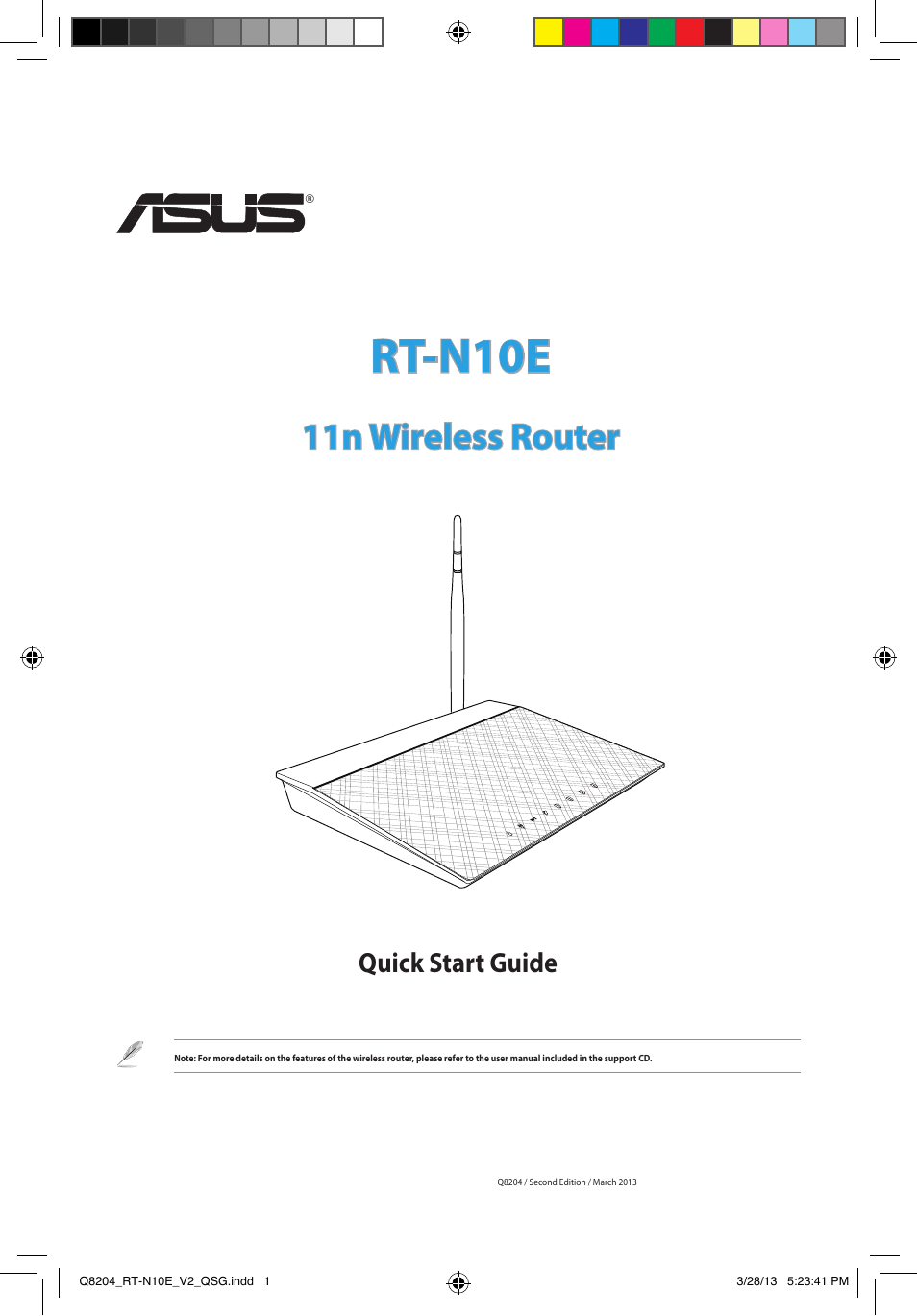 Asus RT-N10E User Manual | 26 pages