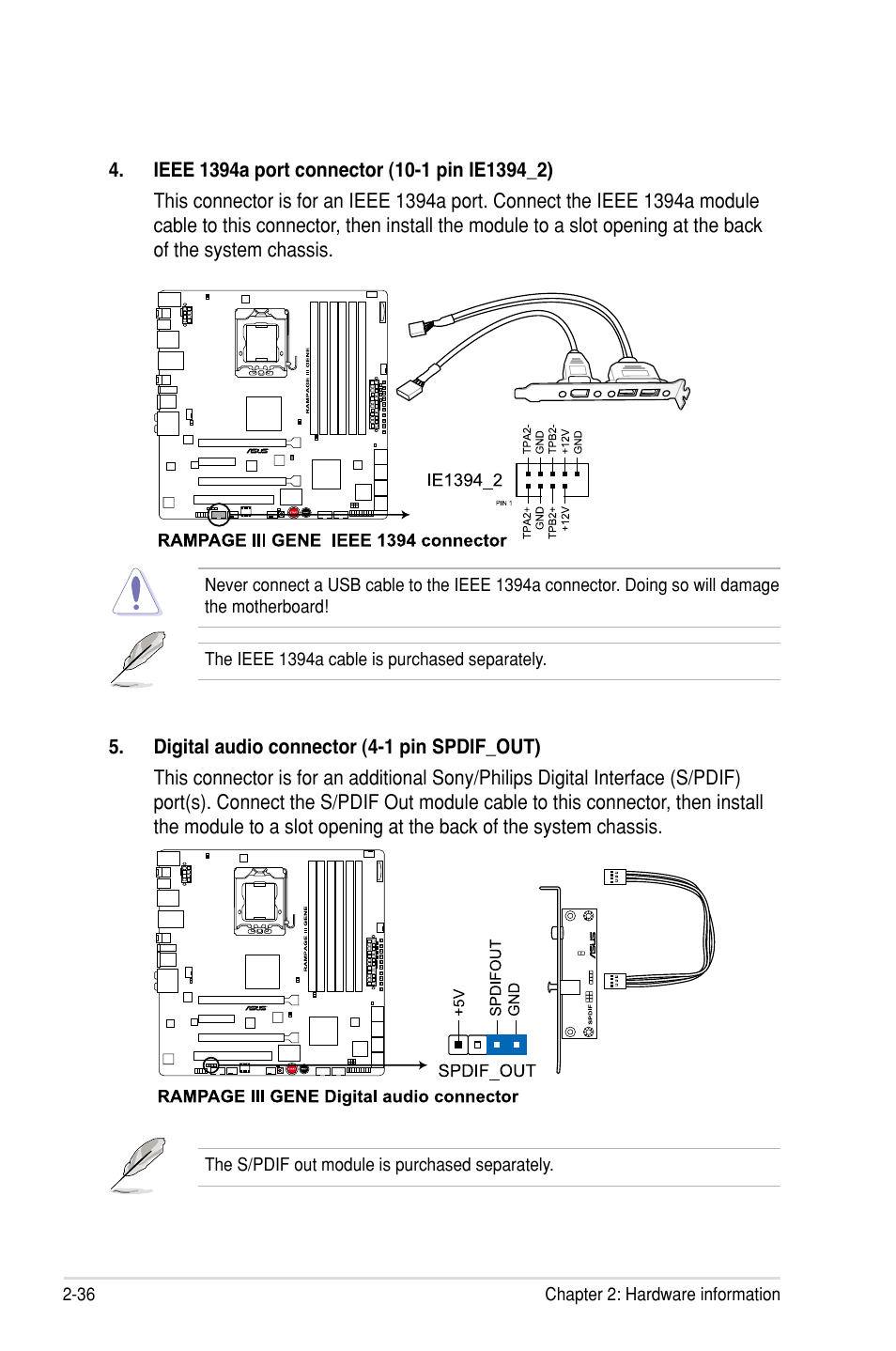 Asus Rampage III Gene User Manual | Page 60 / 152