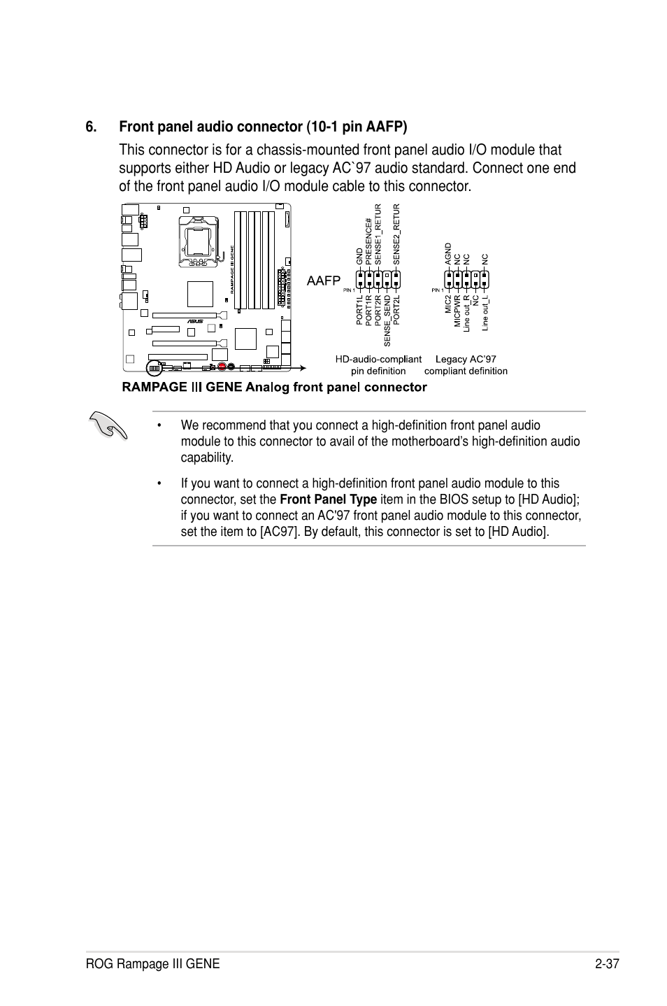 Asus Rampage III Gene User Manual | Page 61 / 152