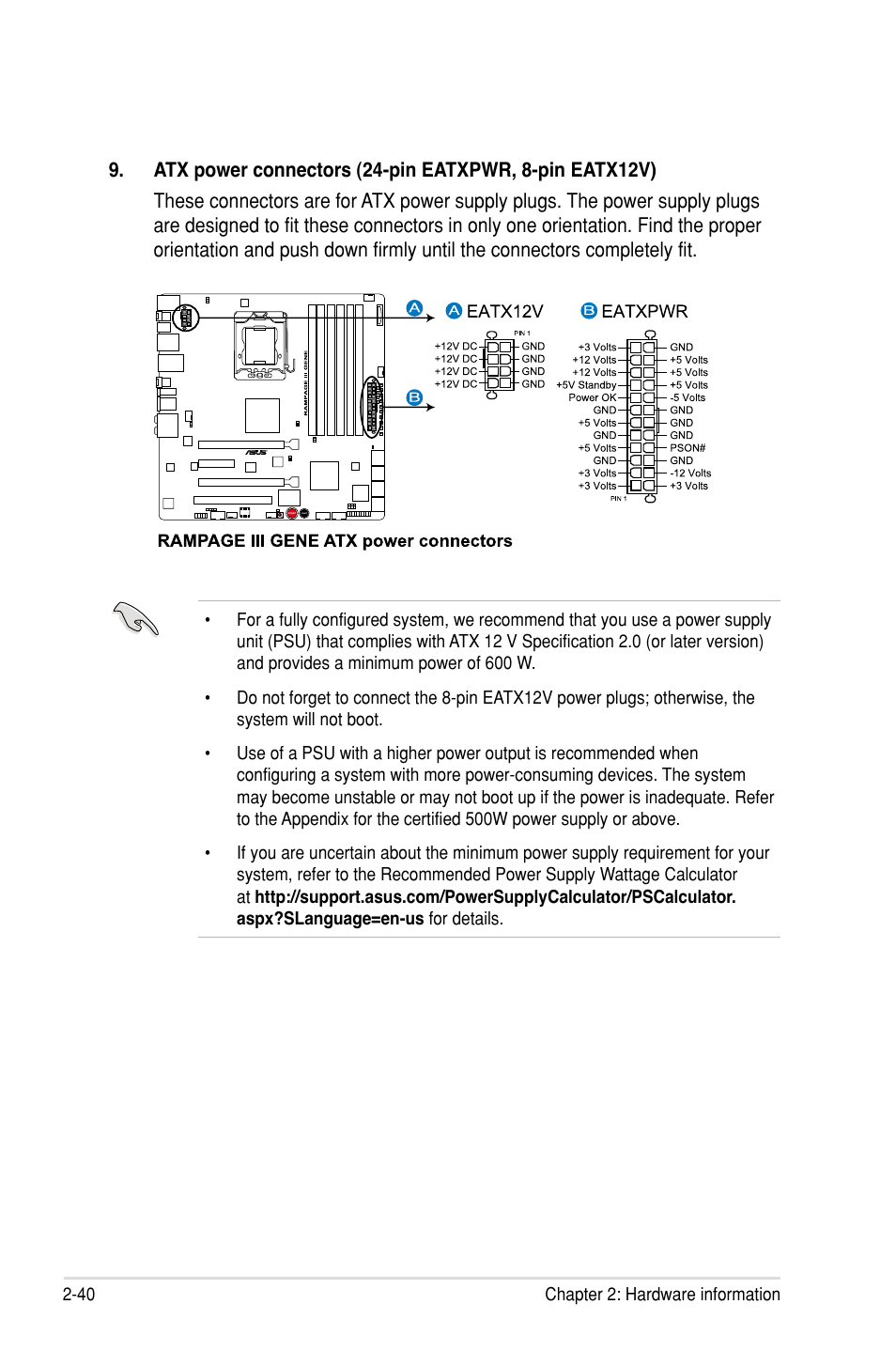 Asus Rampage III Gene User Manual | Page 64 / 152