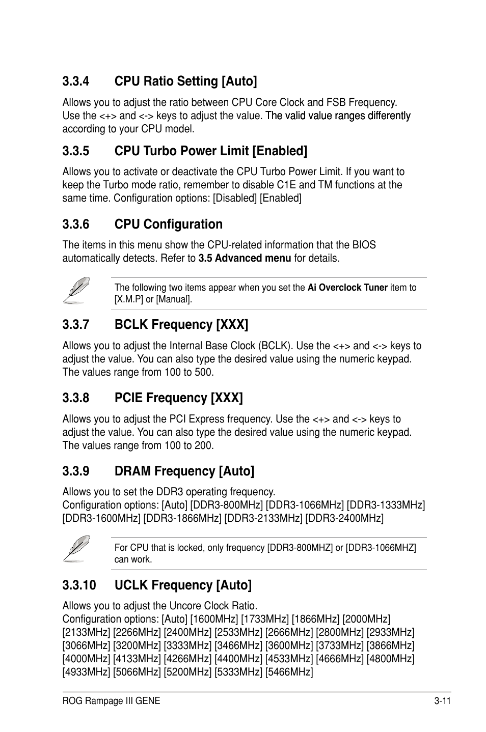 Asus Rampage III Gene User Manual | Page 85 / 152