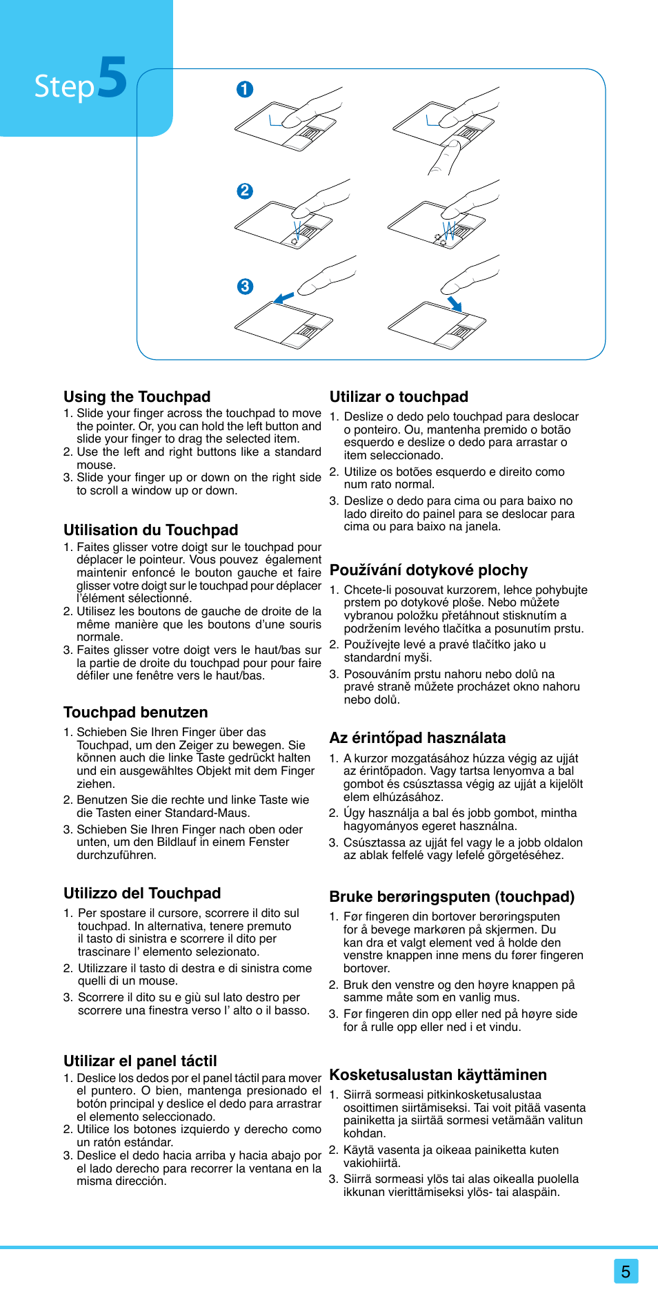 Step | Asus N20H User Manual | Page 5 / 20