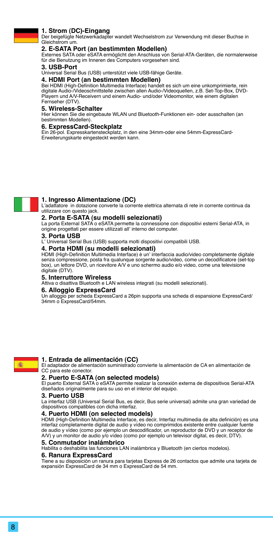 Asus N20H User Manual | Page 8 / 20