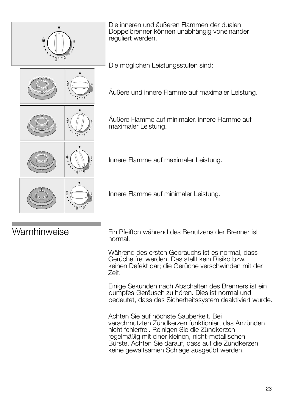 Warnhinweise | Neff N24K30N0 User Manual | Page 24 / 91
