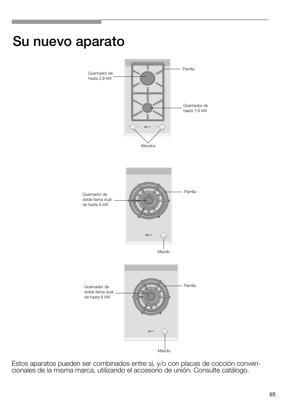 Su nuevo aparato | Neff N24K30N0 User Manual | Page 66 / 91