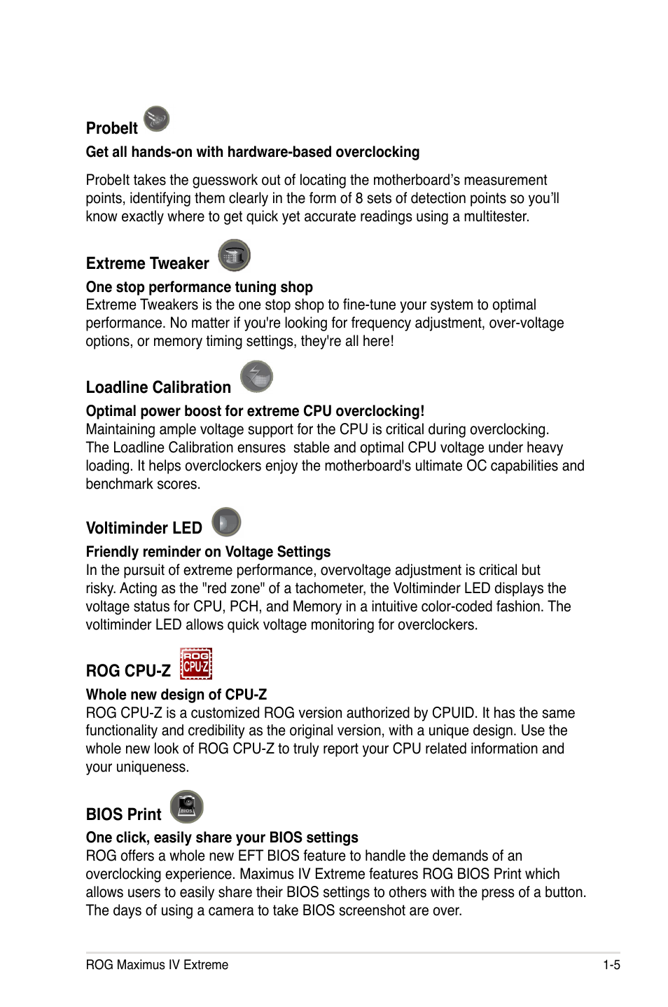 Asus Maximus IV Extreme User Manual | Page 25 / 186