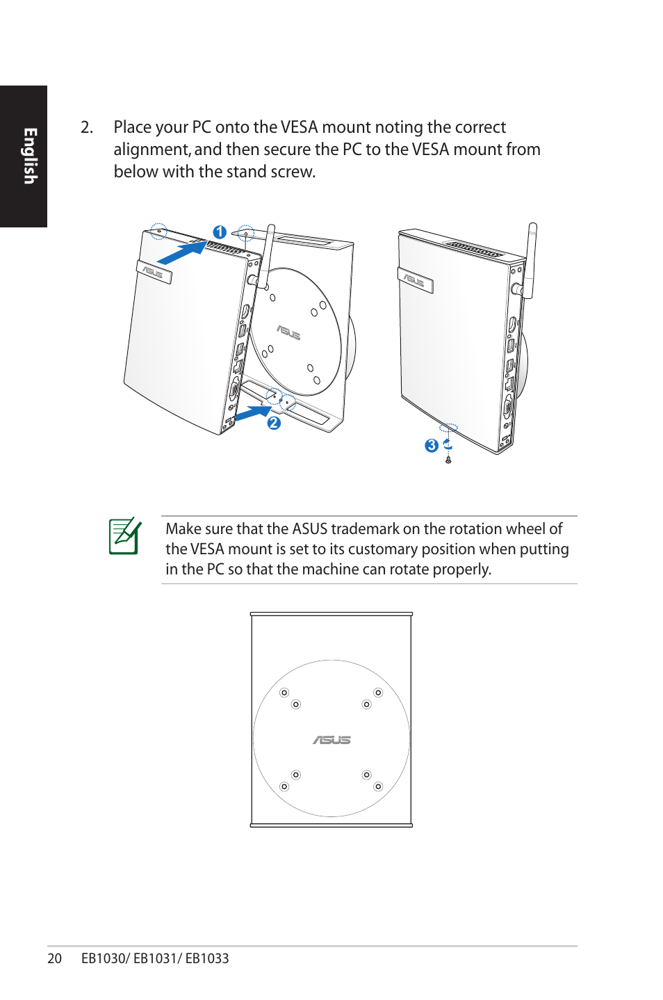 Asus EB1033 User Manual | Page 20 / 34