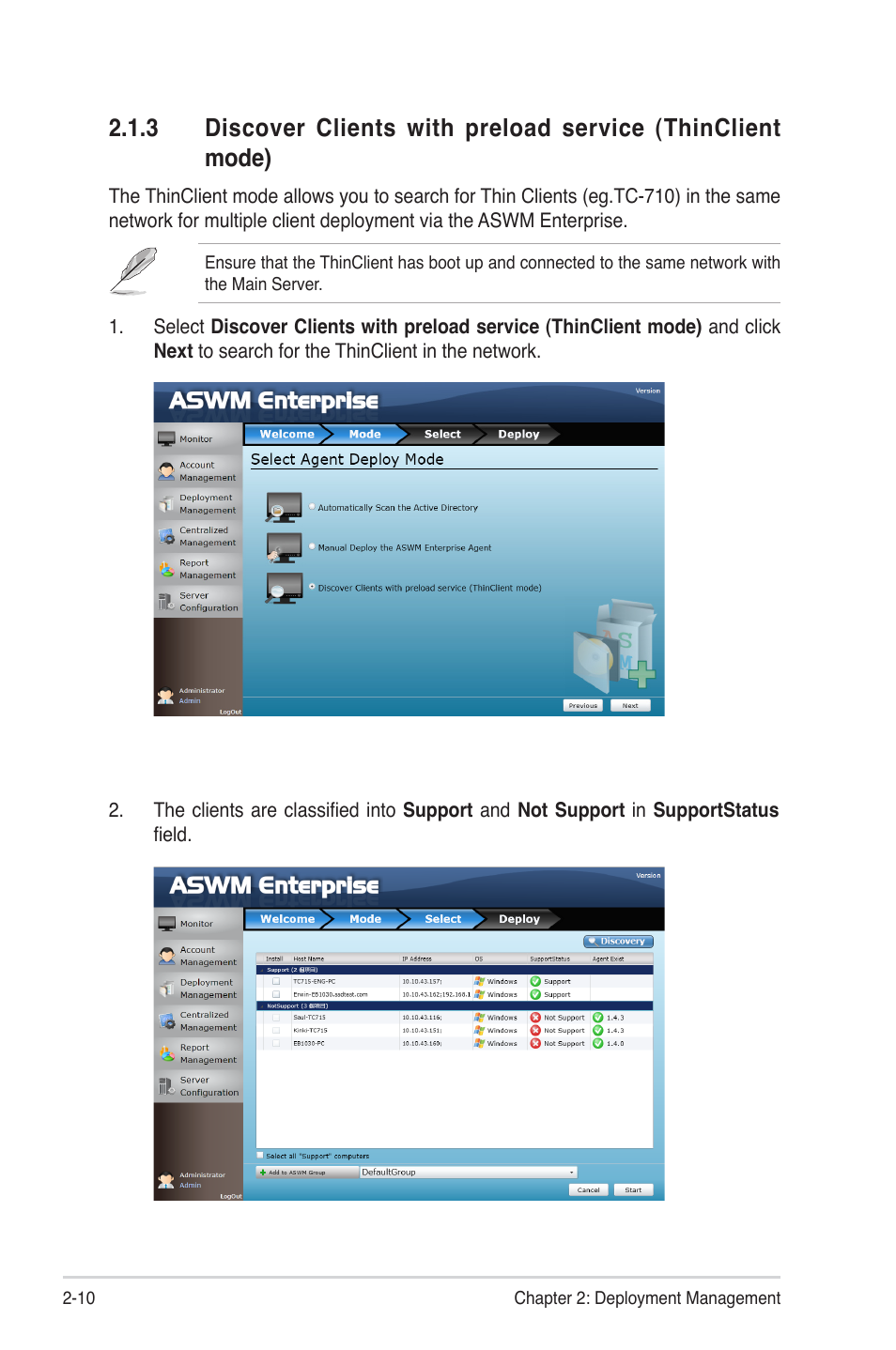 Asus TC715 User Manual | Page 30 / 106