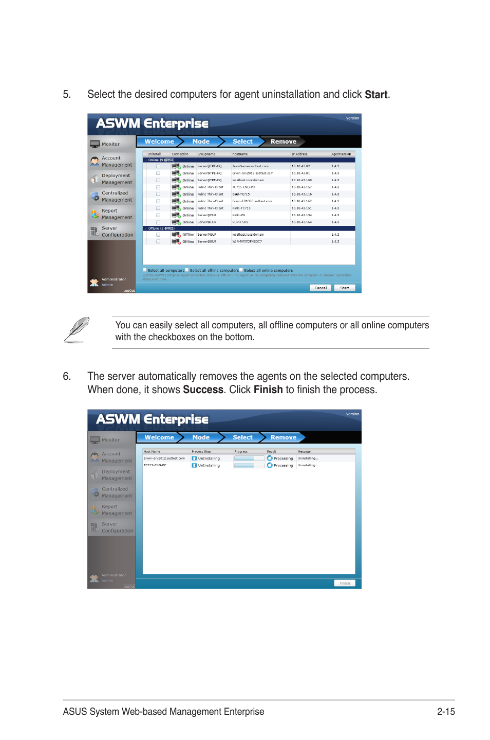 Asus TC715 User Manual | Page 35 / 106