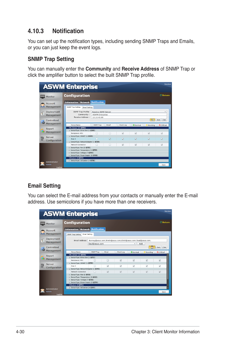 3 notification, 3 notification -30 | Asus TC715 User Manual | Page 94 / 106