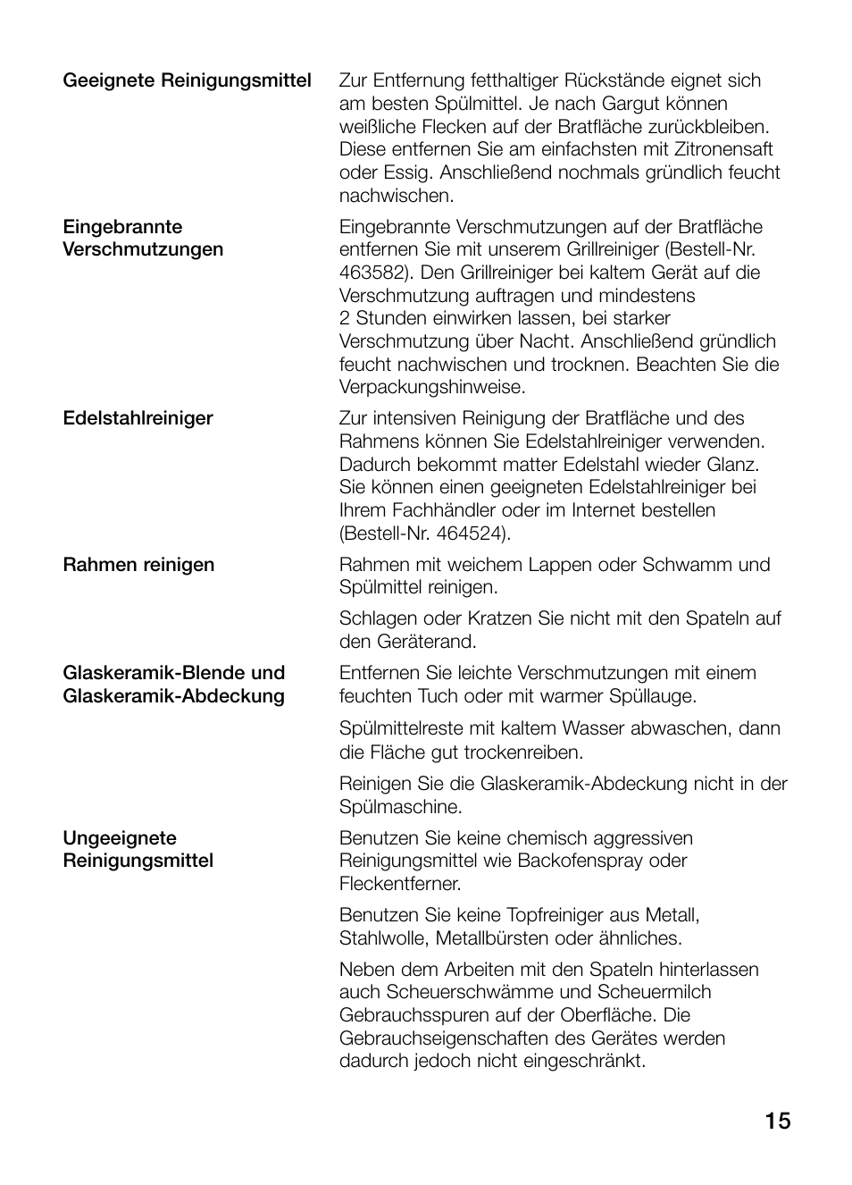 Neff N54K40N0 User Manual | Page 15 / 64
