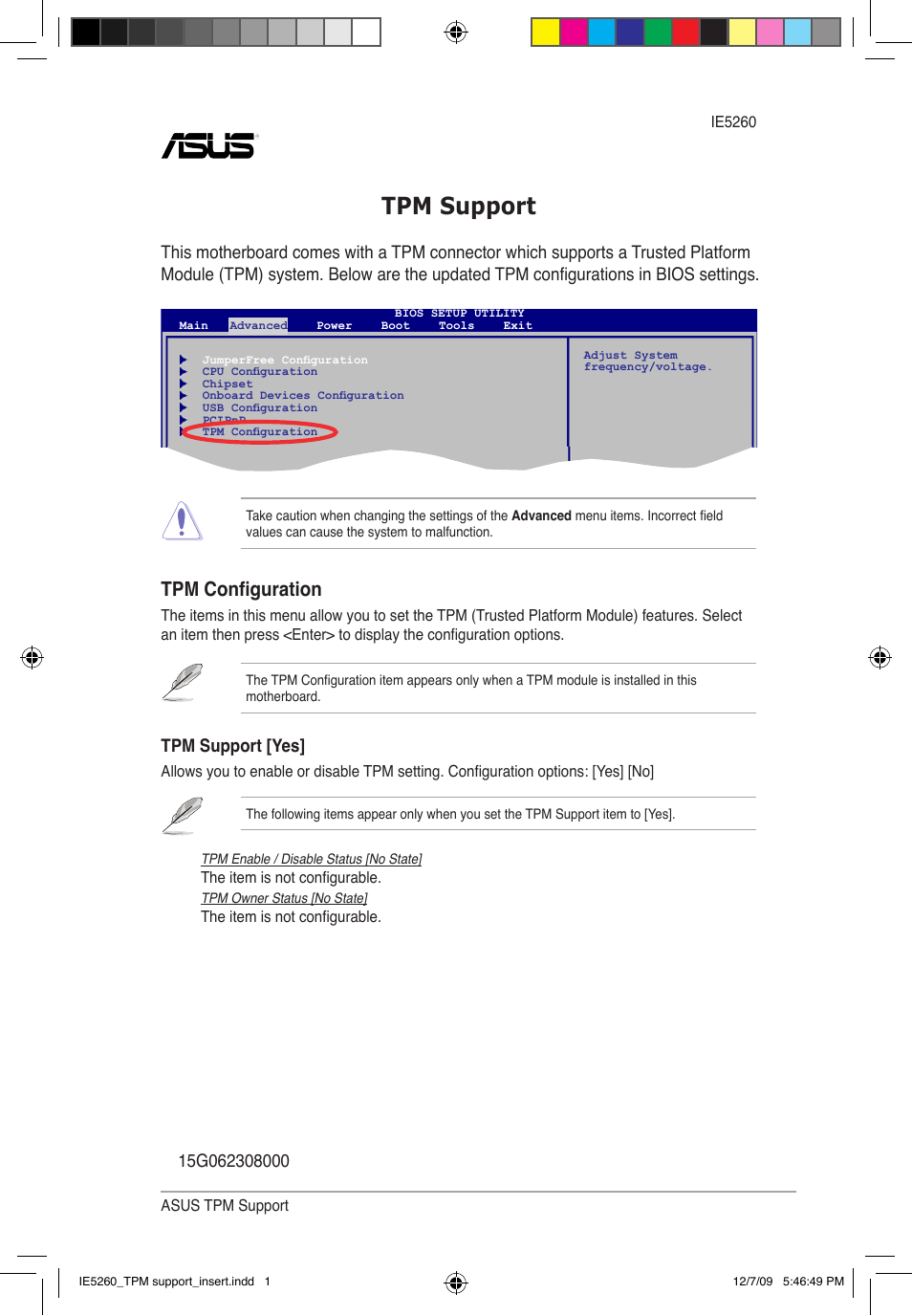 Asus P5G41T-M/USB3 User Manual | 1 page